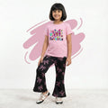 (3Y–12Y ) Code-241 Girls Soft Printed Top & Pants Set (  RV )