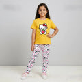 (3Y–12Y ) Code-241 Girls Soft Printed Top & Pants Set (  RV )
