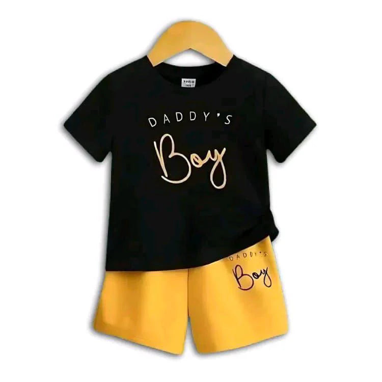 (3–12 Years) A- Urban  Streetwear Set – Bold Summer Outfit for Boys