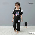 (3Y–12Y ) Code-241 Girls Soft Printed Top & Pants Set (  RV )