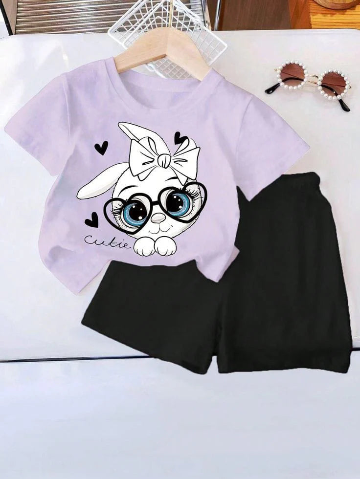 6M - 6Y Kids T- Shirt Set  (R V)