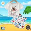 6M - 6Y Kids T- Shirt Set  (R V)
