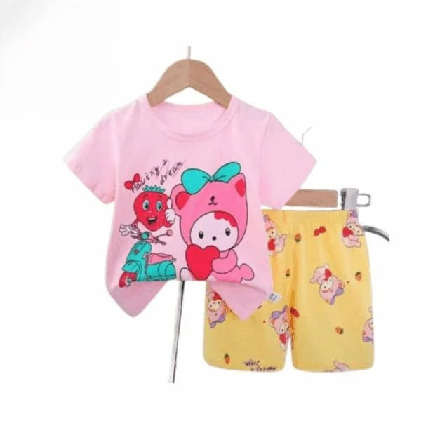 6M - 6Y Kids T- Shirt Set  (R V)