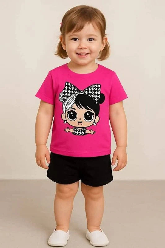6M - 6Y Kids T- Shirt Set  (R V)
