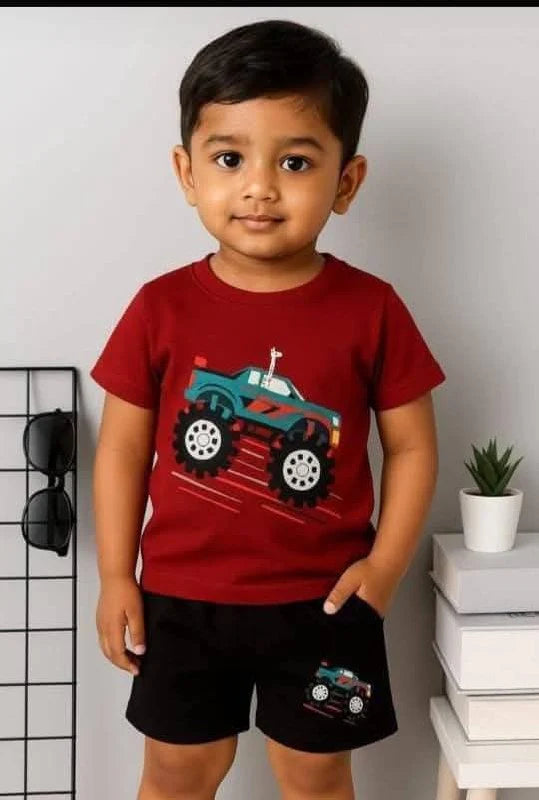 6M - 6Y Kids T- Shirt Set  (R V)