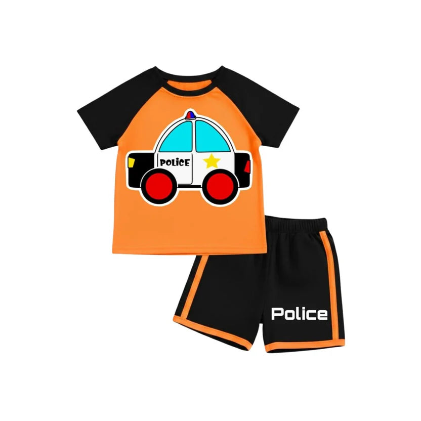 ( 1–7 Years) Premium Kids DTF Print Summer Combo Set – Cartoon Edition     (  R V )
