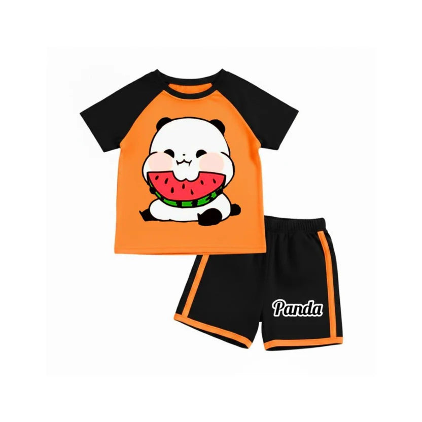( 1–7 Years) Premium Kids DTF Print Summer Combo Set – Cartoon Edition     (  R V )