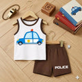 ( 1–7 Years) Premium Kids DTF Print Summer Combo Set – Cartoon Edition     (  R V )